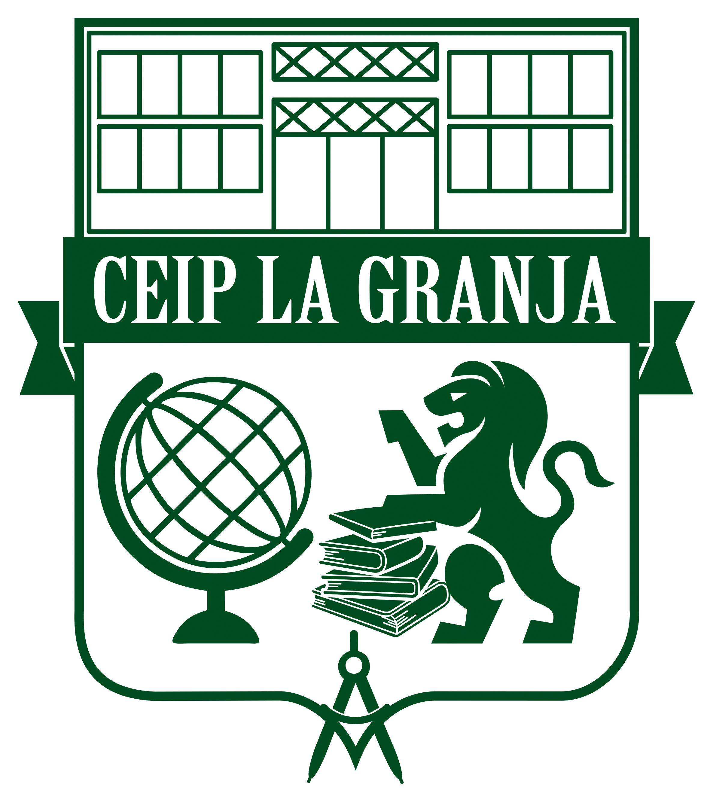 Escudo verde CEIP LA GRANJA jpg