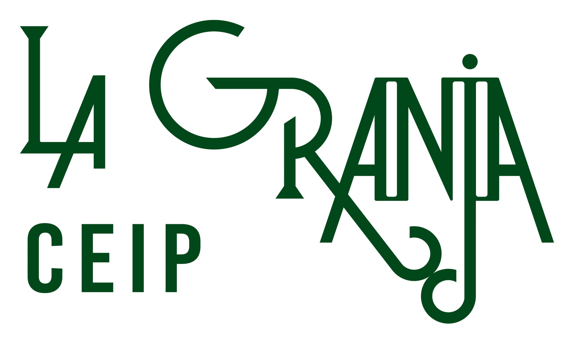 Logo verde CEIP La Granja jpg